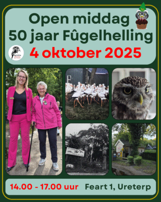 Open Middag voor donateurs, relaties en andere betrokkenen. Fûgelhelling 50 jaar